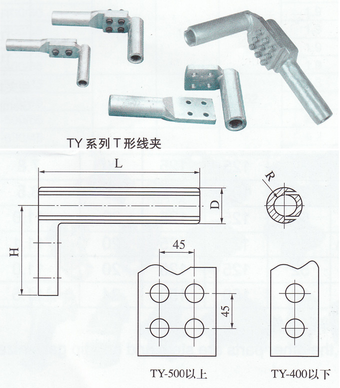 t形线夹液压型